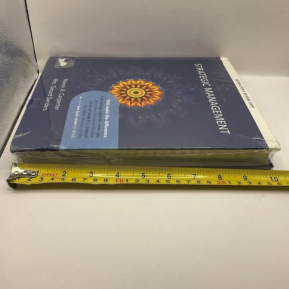 Strategic Management 2nd Edition College Textbook Instrutor Review Copy (Sealed)